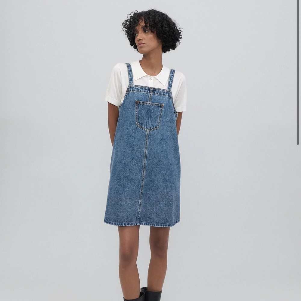Still Here New York Tuesday Denim Mini Dress Small